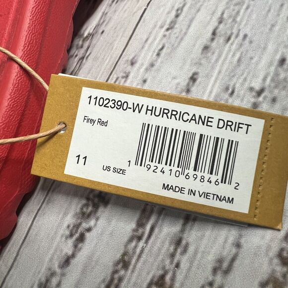 Teva Hurricane Drift Sandals Women’s 11 Firey Red Eva Water Sandals NEW - Picture 5 of 8